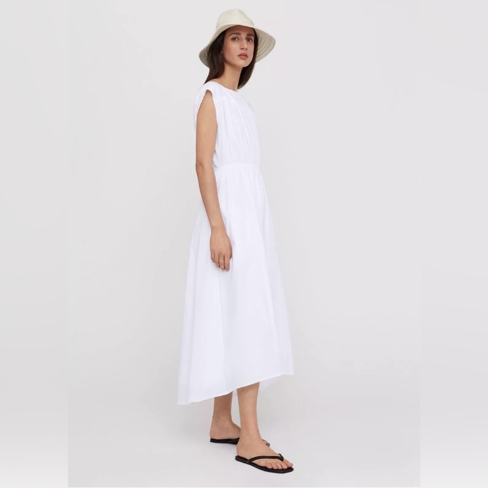 Toteme White Midi Dress - Picture 2 of 12